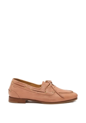 Bally Plume leather loafers - Pink