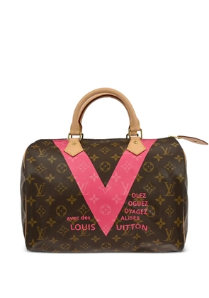 Louis Vuitton Pre-Owned 2015 30 V Speedy tote bag - Brown