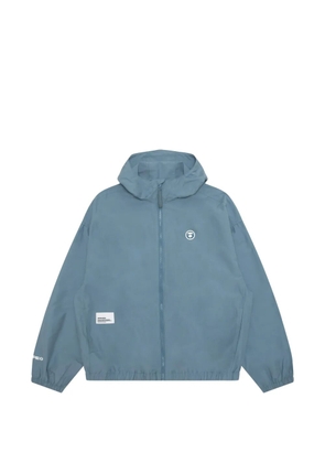 AAPE BY *A BATHING APE® hooded zip jacket - Blue