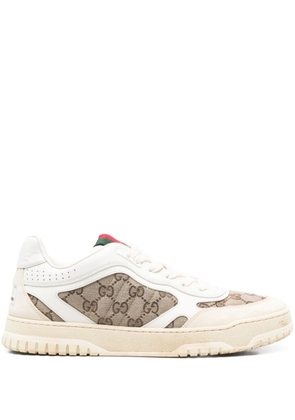 Gucci Pre-Owned panelled sneakers - White