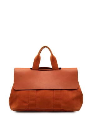 Hermès Pre-Owned 2000-2014 Toile and Swift Valparaiso MM handbag - Orange