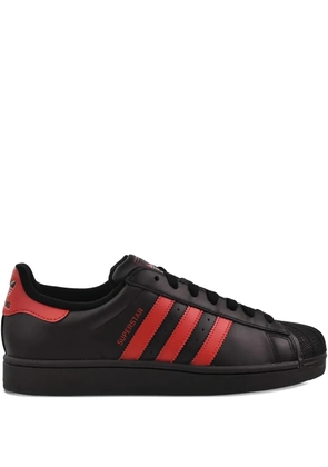 adidas Superstar II leather sneakers - Black
