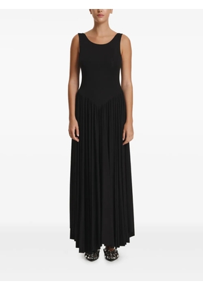 PNK open-back maxi dress - Black