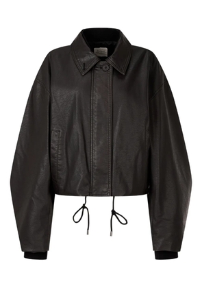 TOMBOY faux leather jacket - Black