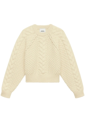 ISABEL MARANT Obrero chunky-knit jumper - Neutrals