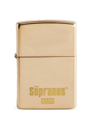 KITH The Sopranos Zippo lighter - Gold