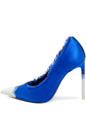 Tom Ford Pre-Owned fringed pointed shoes - Blue