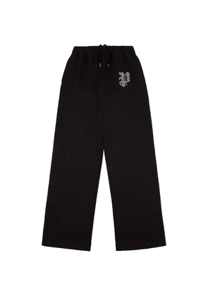 Purple Brand logo sweatpants - Black