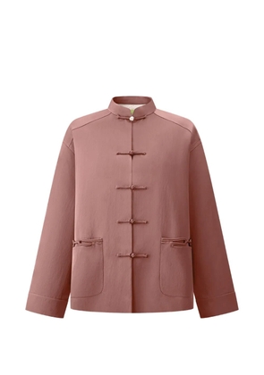 Shanghai Tang knot satin tang jacket - Pink