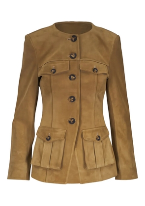 Veronica Beard Orrin double-breasted corduroy blazer - Neutrals