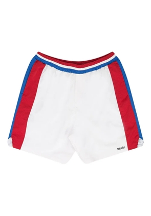 RHUDE track shorts - White