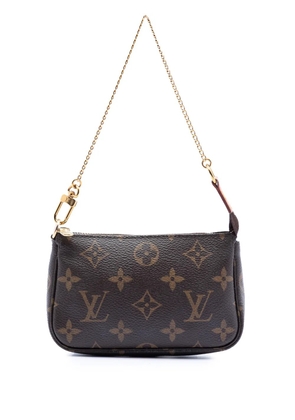 Louis Vuitton Pre-Owned 2020 Monogram Mini Pochette Accessoires handbag - Brown
