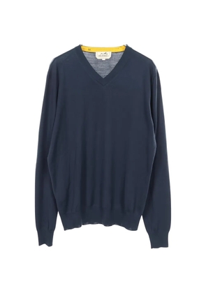 Hermès Pre-Owned V-neck sweater - Blue