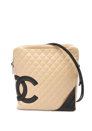 CHANEL Pre-Owned 2003-2024 large Cambon Line shoulder bag - Black