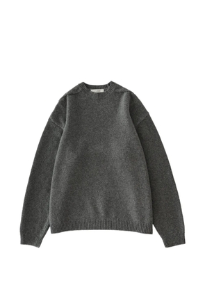 Studio Nicholson Hemyl crew-neck sweater - Grey