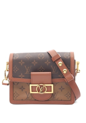 Louis Vuitton Pre-Owned 2019 mini Dauphine monogram-pattern shoulder bag - Brown