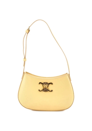 Celine Pre-Owned Triomphe Tilly Bag Smooth Calfskin Medium shoulder bag - Yellow