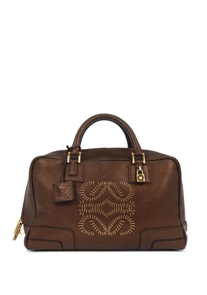 Loewe Pre-Owned 2006 36 Amazona leather tote bag - Brown