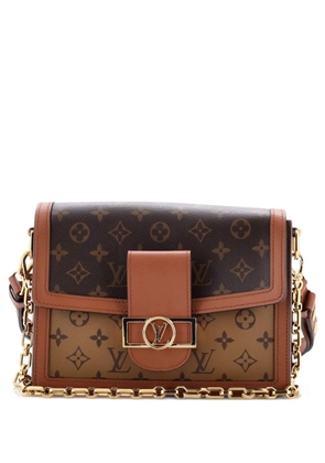 Louis Vuitton Pre-Owned Dauphine Reverse Monogram Canvas MM shoulder bag - Brown