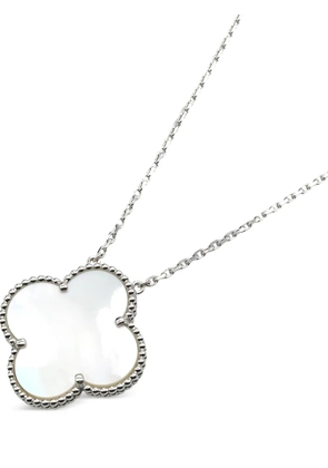 Van Cleef & Arpels Pre-Owned Magic Alhambra mother-of-pearl necklace - Silver