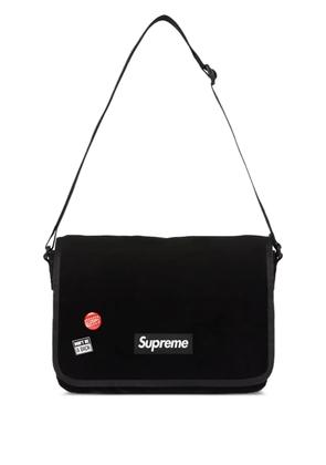 Supreme textured shoulder bag - Black