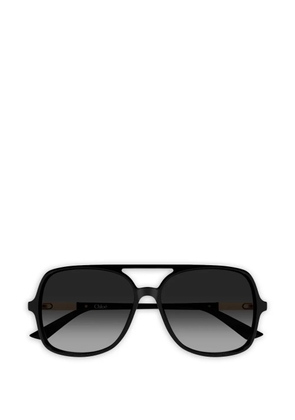 Chloé Eyewear pilot-frame sunglasses - Black