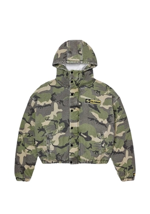 Vale VA-1 camouflage puffer jacket - Green