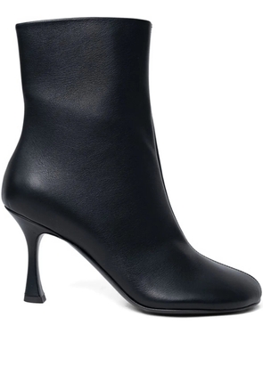 3juin 95mm Alessia zip heeled boots - Black