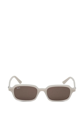 Ray-Ban rectangle-frame sunglasses - Neutrals