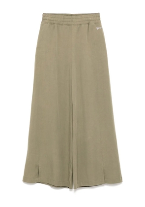 SPORT b. by agnès b. logo-embroidered pants - Green