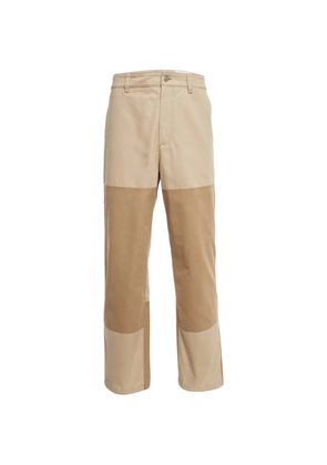 Axel Arigato colourblock trousers - Neutrals