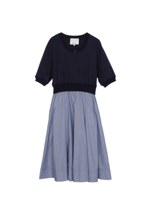 3.1 Phillip Lim button-detail dress - Blue