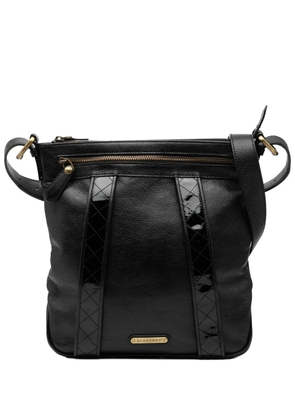 Burberry Pre-Owned 2000-2017 Leather crossbody bag - Black
