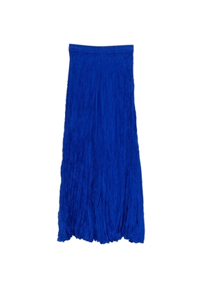 P.A.R.O.S.H. silk maxi skirt - Blue