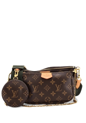 Louis Vuitton Pre-Owned Multi Pochette Accessoires Monogram Canvas crossbody bag - Brown