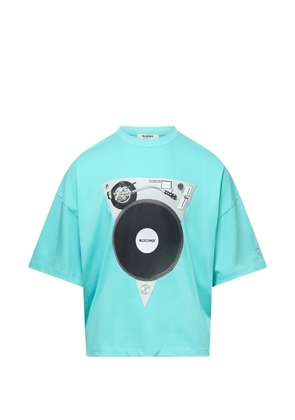 Blackjack Turntable graphic T-shirt - Blue