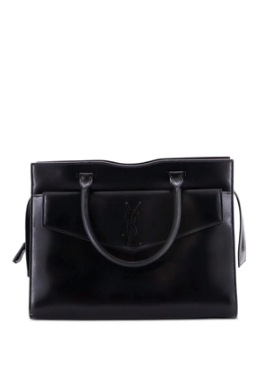 Saint Laurent Pre-Owned Uptown Leather Medium tote bag - Black