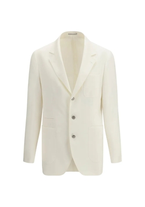 Brunello Cucinelli single-breasted blazer - Neutrals