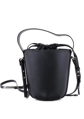 Chloé Pre-Owned Sense Drawstring Leather bucket bag - Black