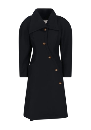 Vivienne Westwood buttoned coat - Black