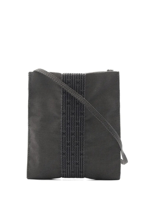Hermès Pre-Owned 2000Ss Yell line canvas cross body bag - Grey