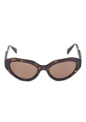 Michael Kors Vintage 2020 geometric-frame sunglasses - Brown