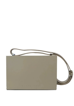 NAPPA DORI rectangular-structured shoulder bag - Green