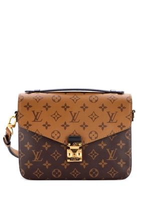 Louis Vuitton Pre-Owned Pochette Metis Reverse Monogram Canvas crossbody bag - Brown