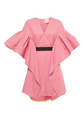 Roksanda ruffled mini dress - Pink