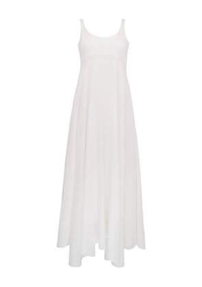 AZEEZA Bria cotton maxi dress - White