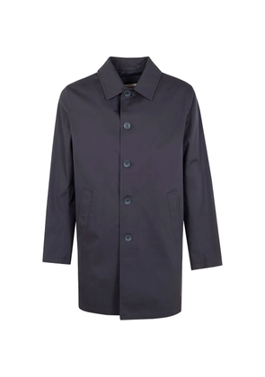 Herno buttoned coat - Blue