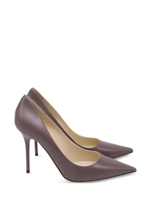 Jimmy Choo Pre-Owned 2024 Love pointed leather pumps - Purple