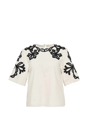 Ulla Johnson embroidered blouse - White
