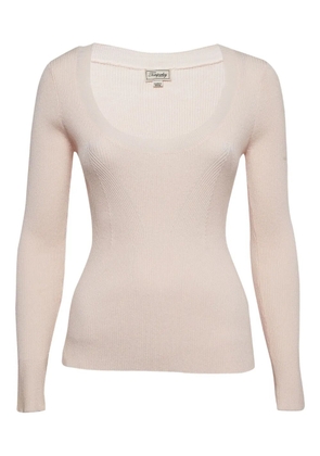 Temperley London pre-owned ribbed top - Pink